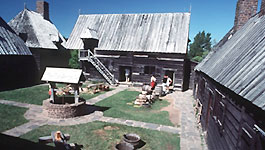 Courtyard at Port Royal